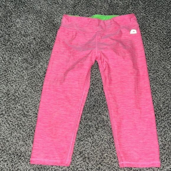 Rbx Performance Capri Leggings - Pink - 10/12 - Picture 1 of 5
